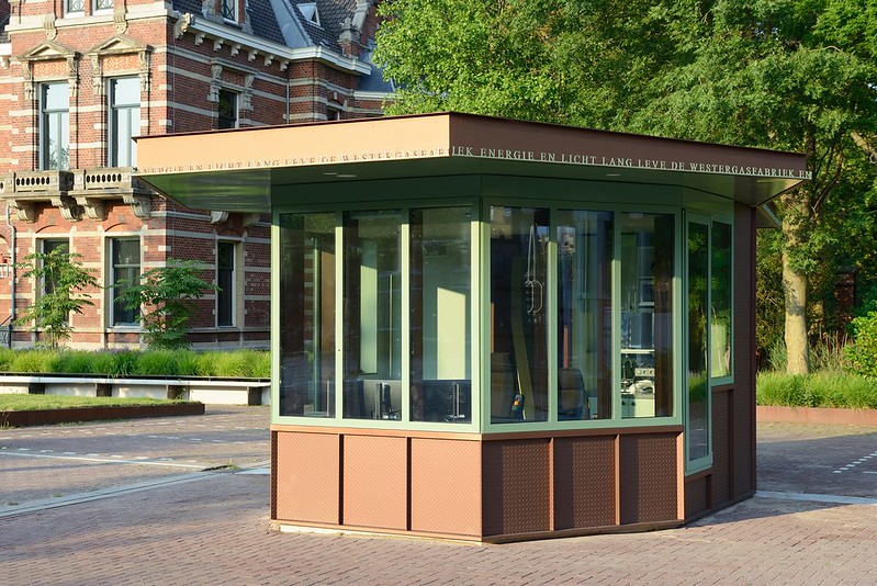 Portiersloge Westergasfabriekterrein Amsterdam