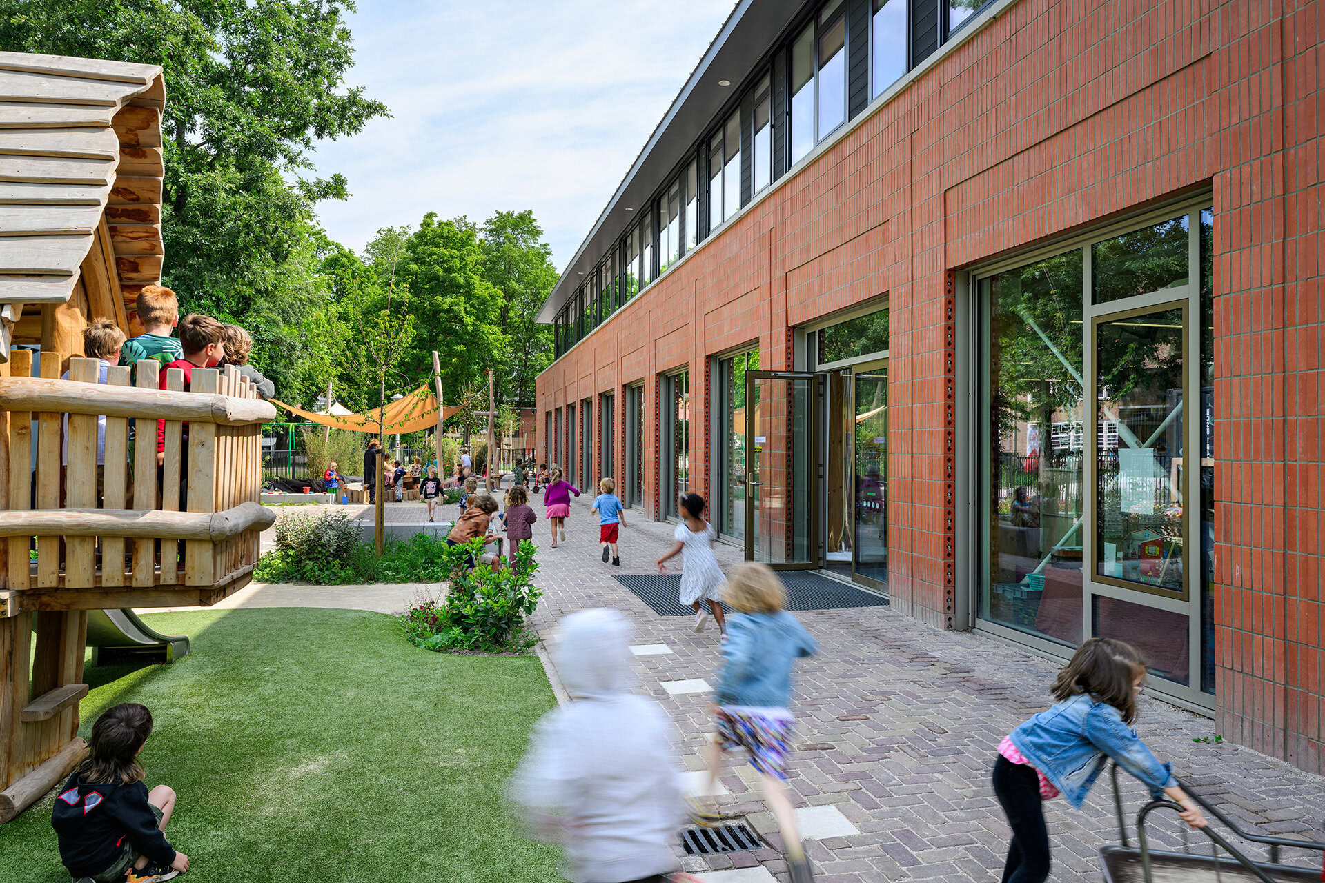 RUPA Daltonschool De Poolster zijgevel