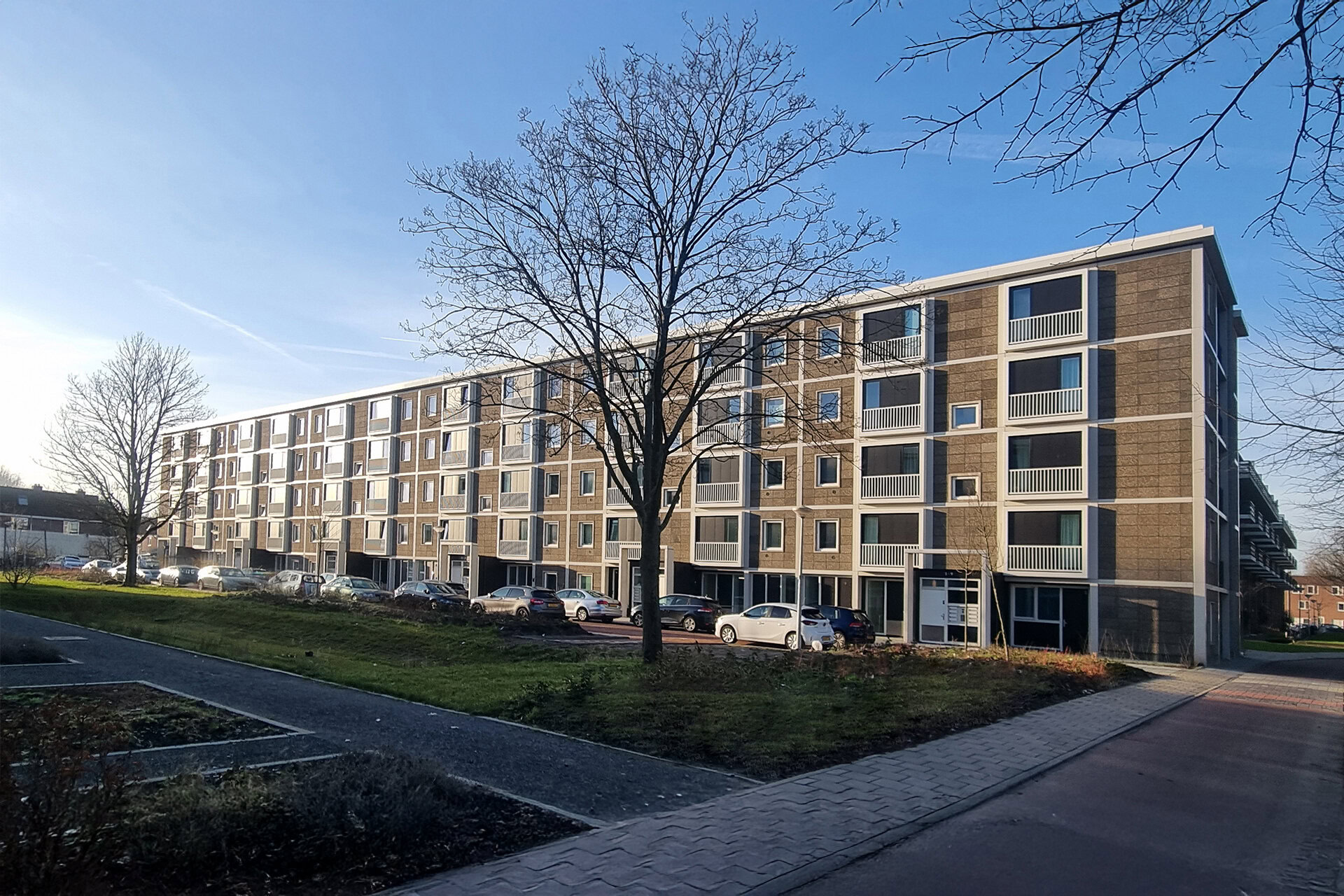 Circulaire gerenoveerde portieketageflats
